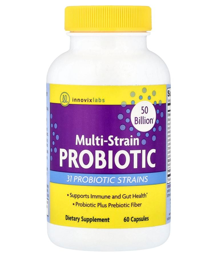 InnovixLabs Multi-Strain Probiotic 60 Capsules