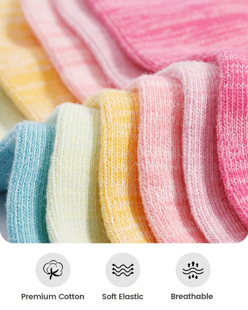 IDEGG No Show Socks Women 10 Pairs Low Cut Anti-Slid Novelty Athletic Casual Invisible Liner Socks - Image 5