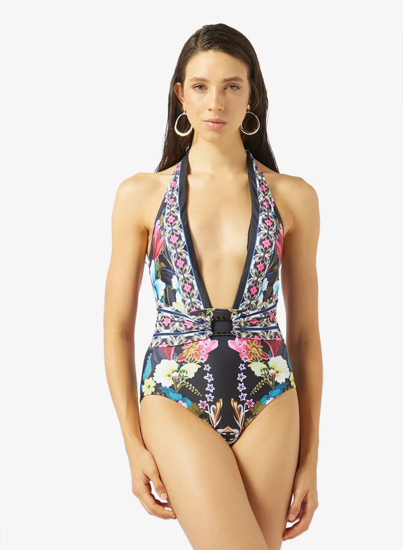 Soleira  Printed Swimsuit With Beach Pant for Women | Best Price UAE