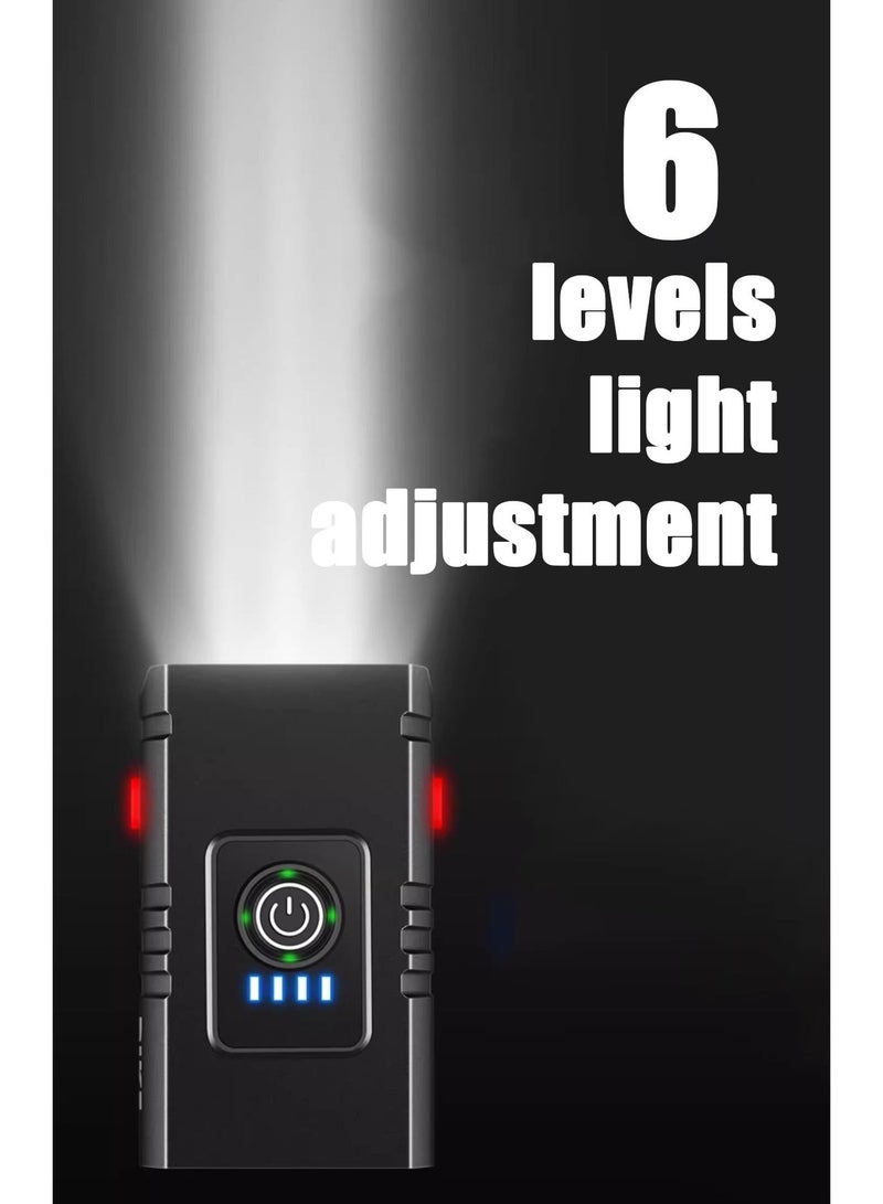 Bike Light Front and Back, USB Bicycle Light with Loud Horn, 3 Lighting Modes Waterproof Cycling Light Bike tail light - Image 3