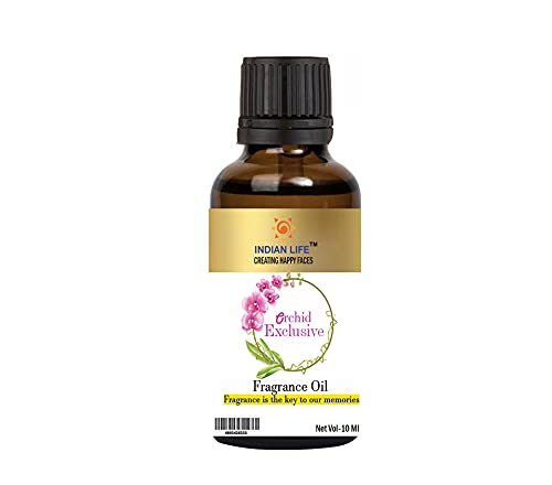 INDIANLIFE Best Pure Smell Fragrance Oil Aloe vera and Orchid For BathbomHerbal Handmade SoapRoom FreshenerDiffusion MeditationPack of 2 10 Ml each  - Image 3