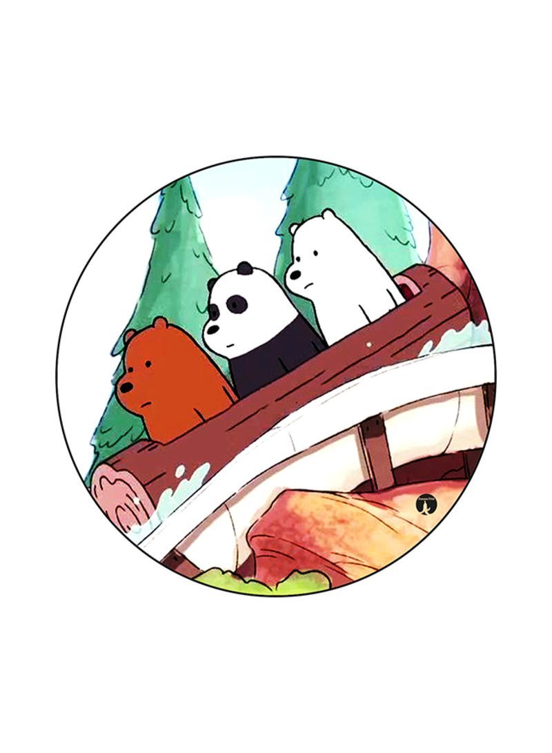 RKN We Bare Bears Printed Mouse Pad Multicolour