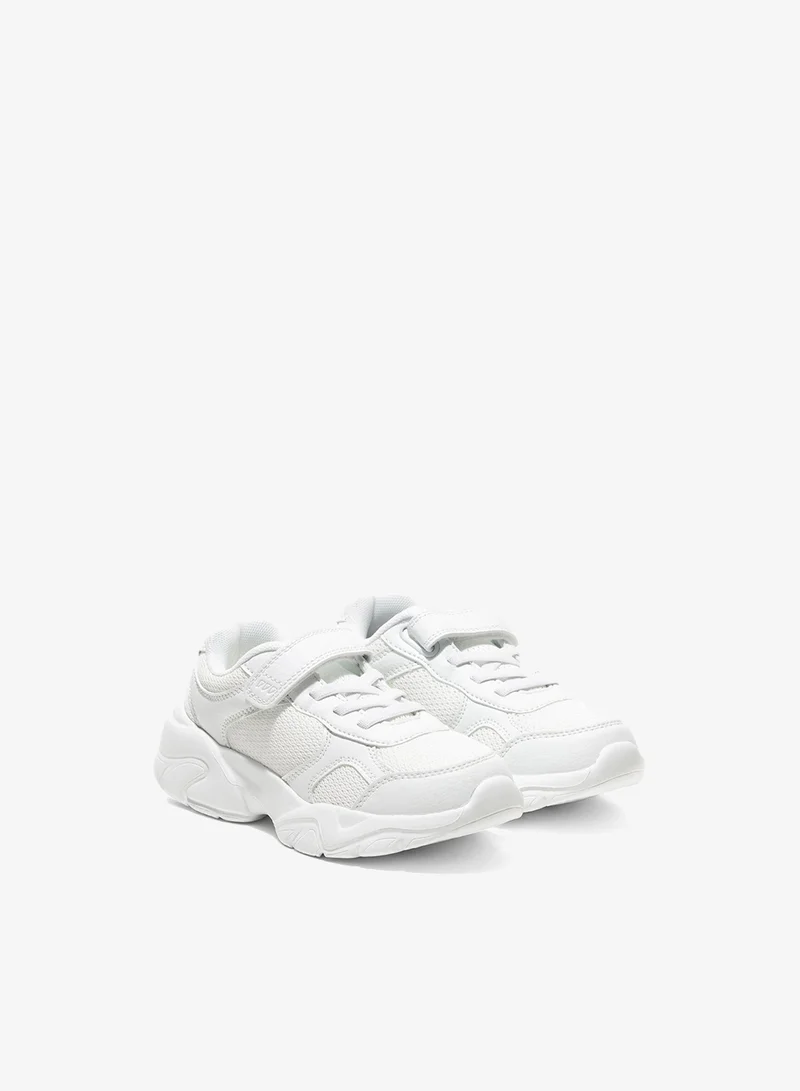 AMICA  Amica Kids School Shoes  Lightweight, breathable vegan leather sneakers with anti-slip phylon outsole, memory foam insoles, and Single Velcro closure for boys, girls, and school wear.  | Best Price UAE