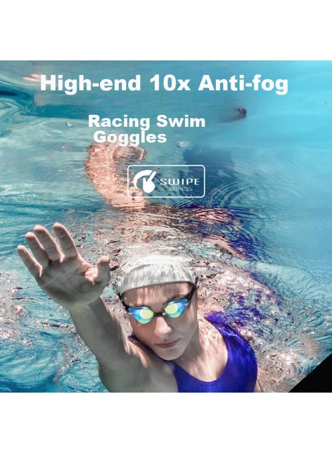 View Tabata Swimming Goggles, 10x Anti-fog, For Men And Women, Adult Professional Compeion, Diving Speed Swimming Gl, 230asacskbk - Image 4