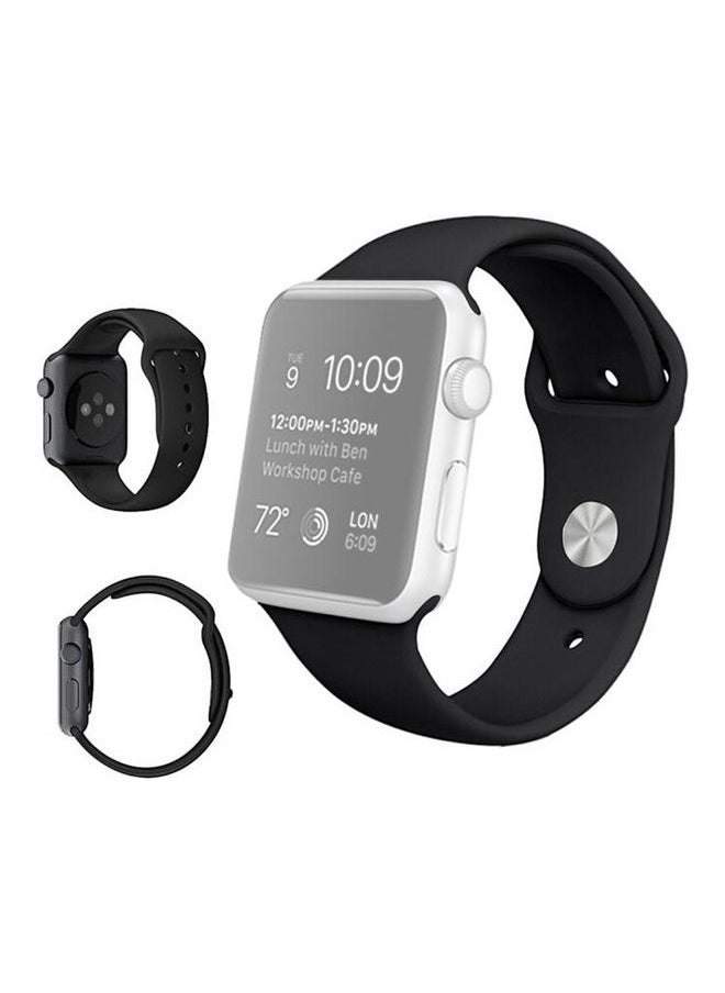 NIBEMINENT - Ethnic Replacement Watchband For Apple Watch Series 1/2/3/4/5/6/7/SE 38/40/41mm Violet - Image 1
