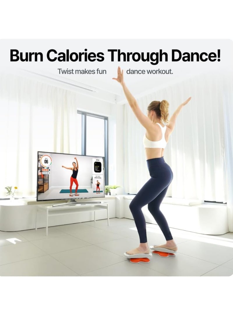 Beauenty - Compact Core Twisters for Home Gym - Workout Twist Boards for Exercise Twister | Twister Exercise Board | Ab Board Exercise Twister Board As Seen on TV | Twisting Waist Exercise Equipment - Image 1