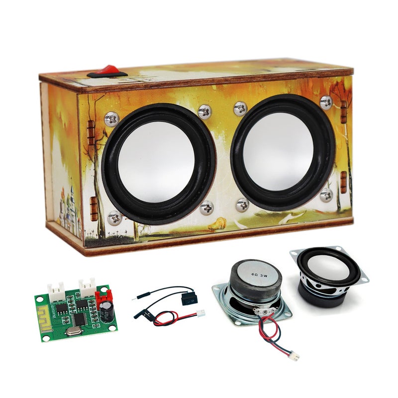 CYOEST Gifts for Teen Girls Boys Science Kits for Kids Age 8101214 Crafts for Girls 812 STEM Toys Build Bluetooth Speaker Kit DIY Electronic Projects 9 11 13 15 16 Year Old Printed Wooden - Image 3