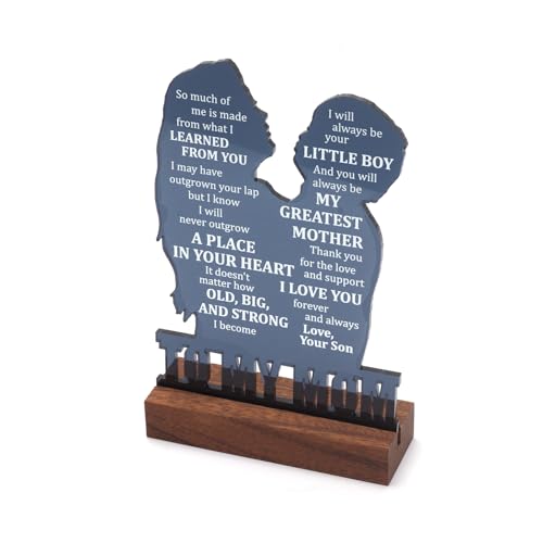 Heartfelt Gifting Christmas Gift for Mom Mother, Mom Gifts for Mothers Day from Son, Birthday Gifts for Mom from Son, Mothers Day Sign Gifts for Mom from Son, Valentines Day Gift for Mom - Image 4