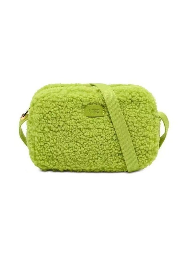 أوغ حقيبة كاميرا من جلد الغنم، حقيبة كروس بودي