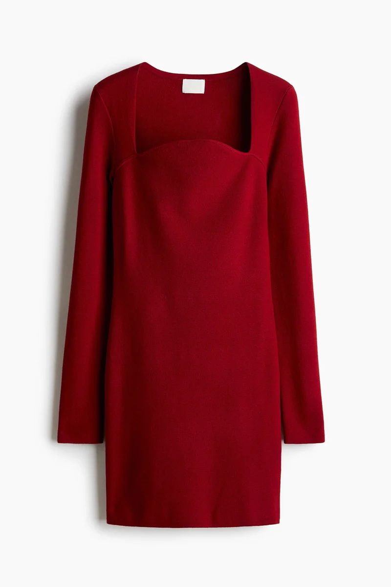 اتش اند ام فستان ميني محبوك