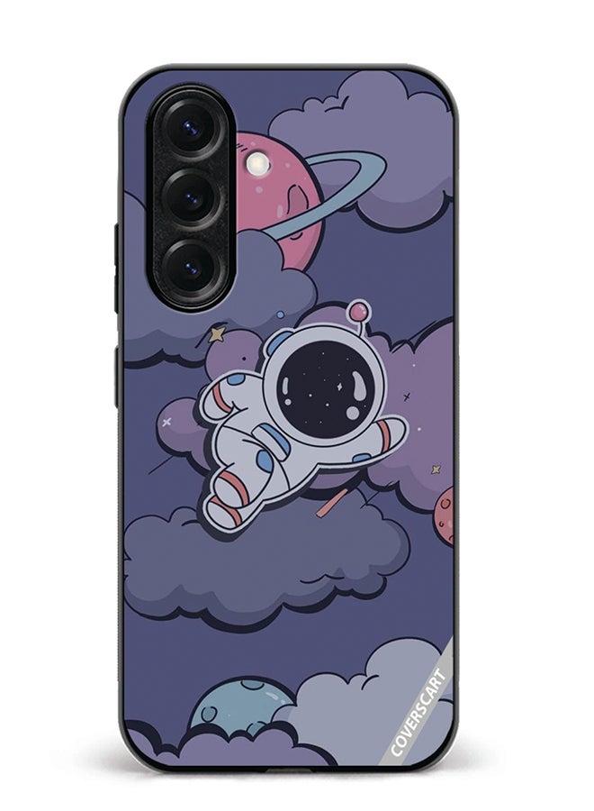 VR CREATIVE Protective Case Cover For Samsung Galaxy S25 Plus Astraunaut Design Multicolour