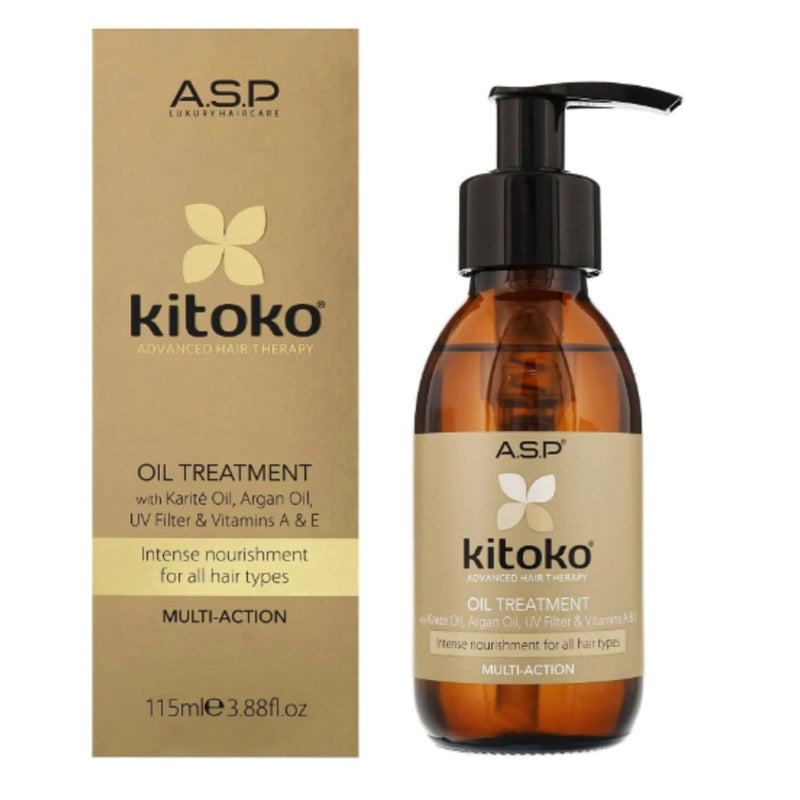 Affinage Kitoko Oil Treatment 3.88 Ounce with Easy Dispensing Pump - Image 1