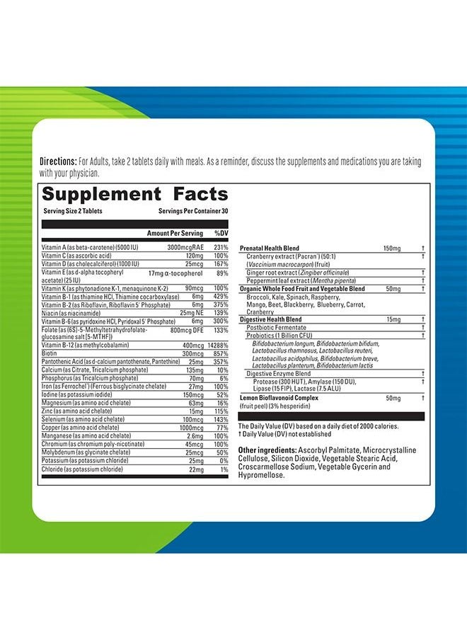 blueberry NATURALS أقراص ما قبل الولادة 60  - Image 3