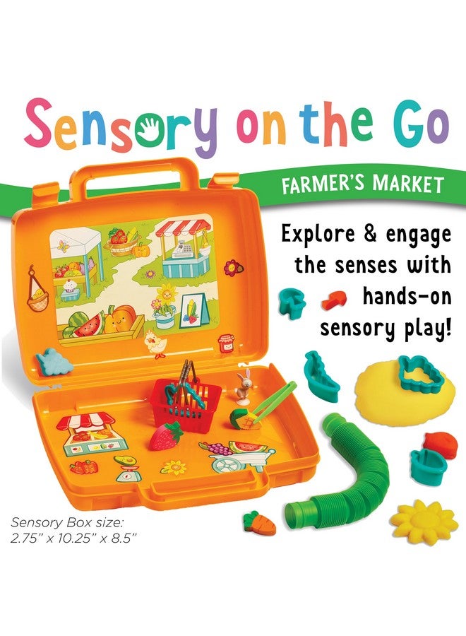 Creativity for Kids Sensory On The Go: Farmers Market - Preschool and Toddler Learning Sensory Kit, Sensory Bin Toddler Activities for Ages 3-5+ - Image 2
