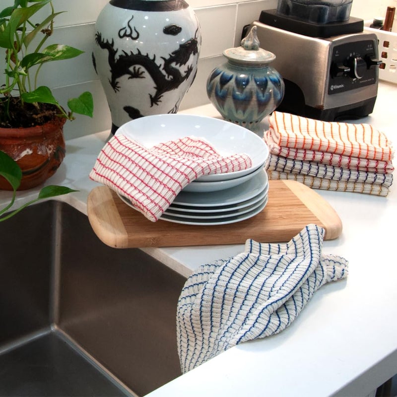 OHSAY USA Experience The Best in Dish Cloths - Soft  Absorbent  Durable (6 Pack) - Made in America - Sold by Vets - 6 Pack - Image 3
