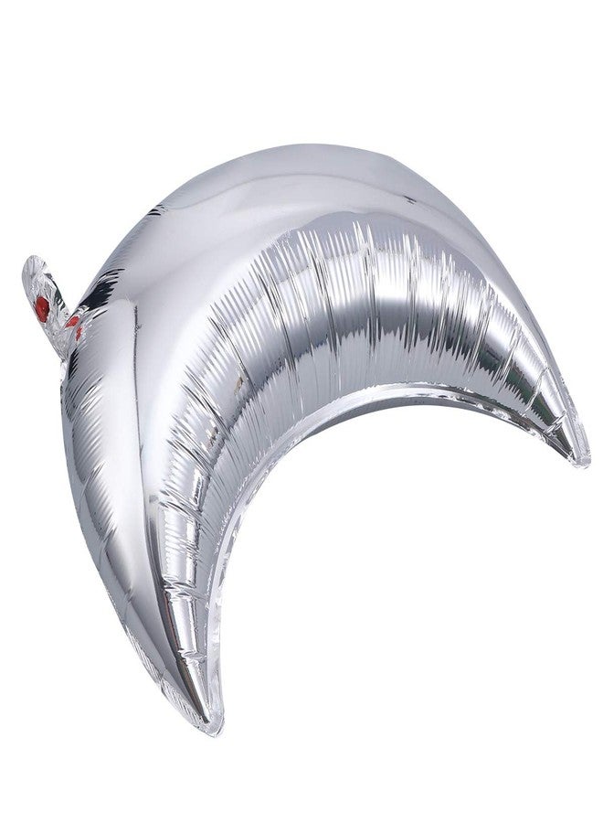Lamantery 18 Inch Moon Foil Balloon Mylar Balloons for Baby Shower,Wedding,Party Decoration (12pcs,Silver) - Image 4