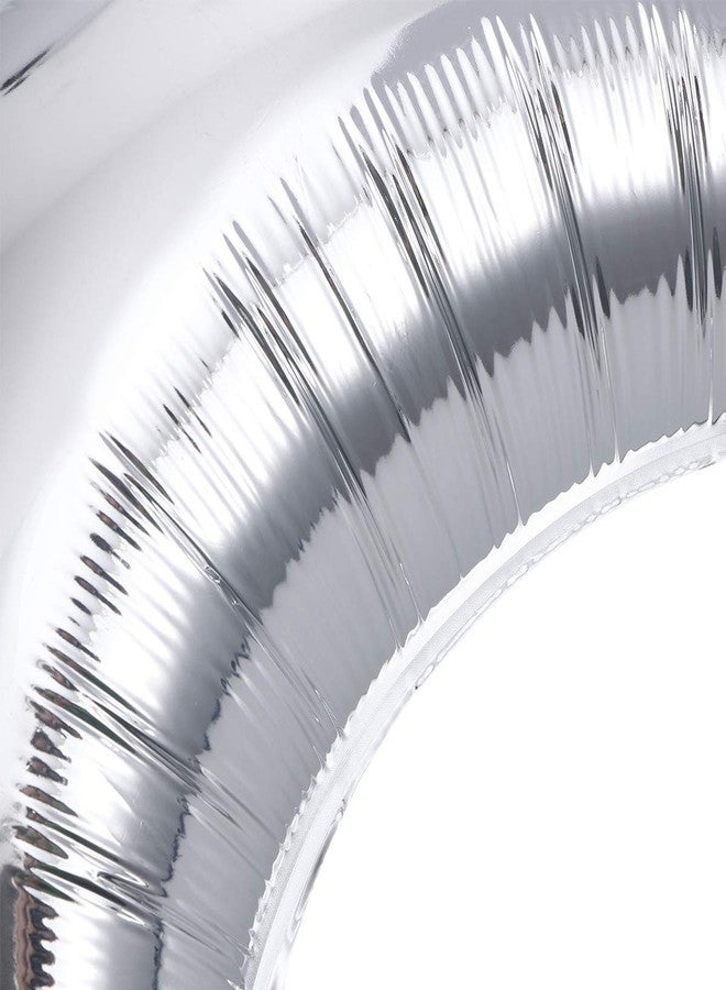 Lamantery 18 Inch Moon Foil Balloon Mylar Balloons for Baby Shower,Wedding,Party Decoration (12pcs,Silver) - Image 5