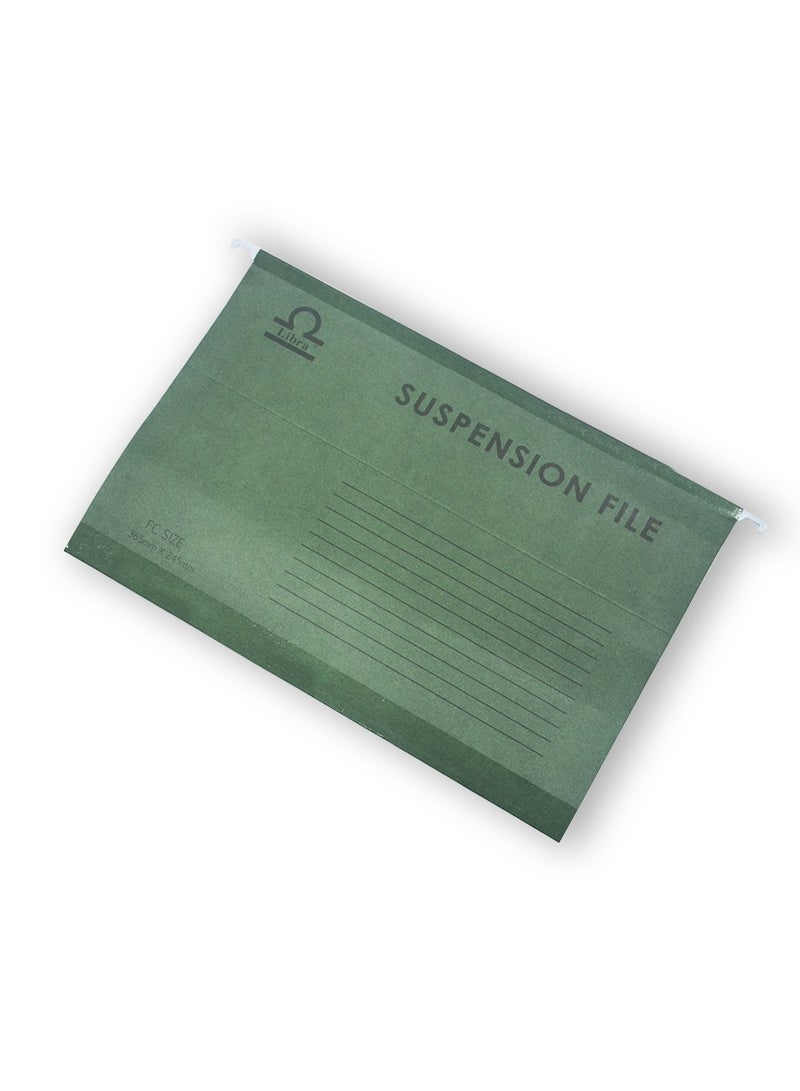 Libra Foolscap Suspension File 230gsm Green, 50pcs - Image 2