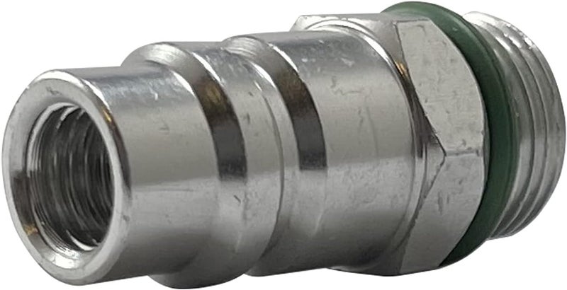 Sherco-Auto A/C Aeroquip Aluminum R-134a Low Side Service Valve Port - M13 x 1 - Image 3