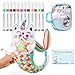 DRAWMYTOY DIY Coloring Plush Toy with Washable Markers Scribble Pets Stuffed Animal Doodle Dolls Art Toy for Boys and Girls Ages 38 Birthday Gift Fish Cat - Image 4