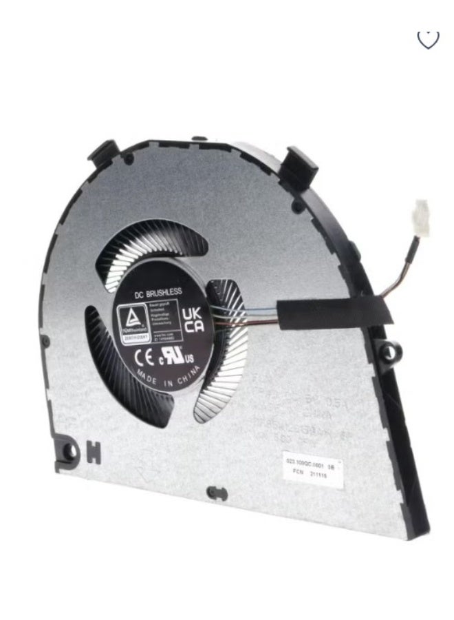 Replacement Fan Compatible with Dell Inspiron 16 5620 (UHD Graphics / MX570), Inspiron 5625, Inspiron 16 7620 2-in-1 Series CPU Cooling Fan 0T8R2T DC 5V