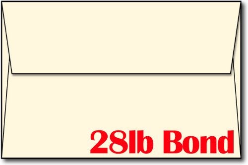Desktop Publishing Supplies Envelopes, Cream A9 8 3/4" x 5 3/4" - 100 Envelopes - Image 2