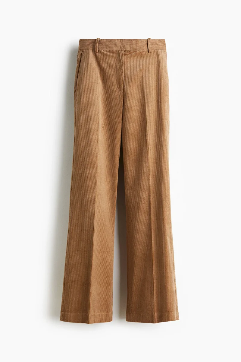 H&M Bootcut corduroy trousers
