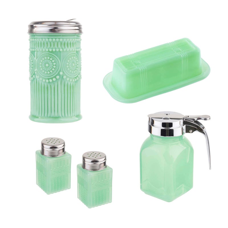 Tablecraft Tablecraft Jadeite Glass Collection Kit 