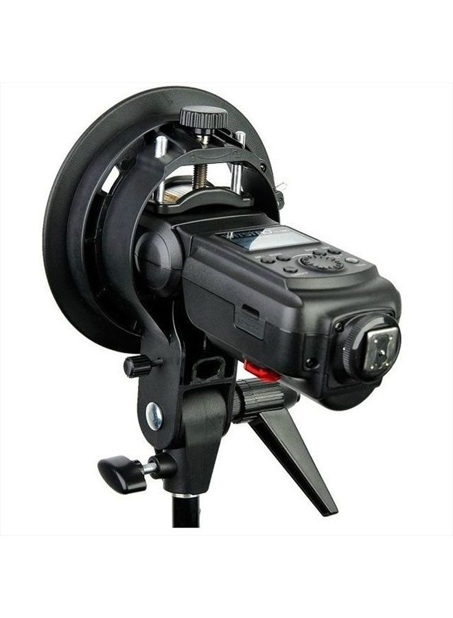 Godox S-type Bracket Bowens Mount Holder for Speedlite Flash Snoot Softbox Honeycomb - Image 2