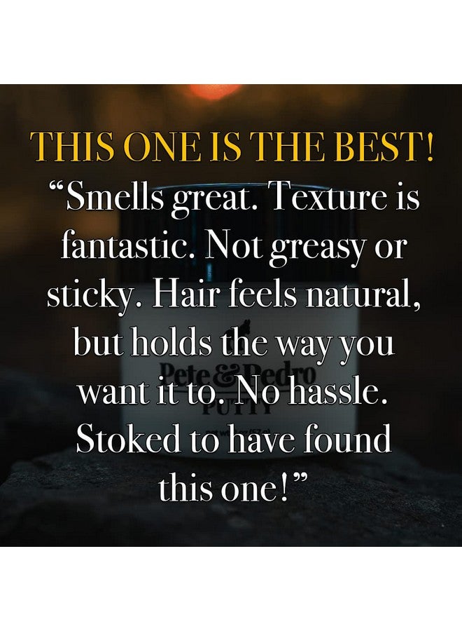 بيت اند بيدرو معجون شعر بيت آند بيدرو - تثبيت قوي، لمسة نهائية غير لامعة، لمعان منخفض للرجال، مثالي لتصفيف الشعر والعناية به وتسريحات الشعر المتوسطة والفوضوية والأقصر | قابل للذوبان في الماء، كما هو موضح في برنامج شارك تانك، 2 أونصة. - Image 5
