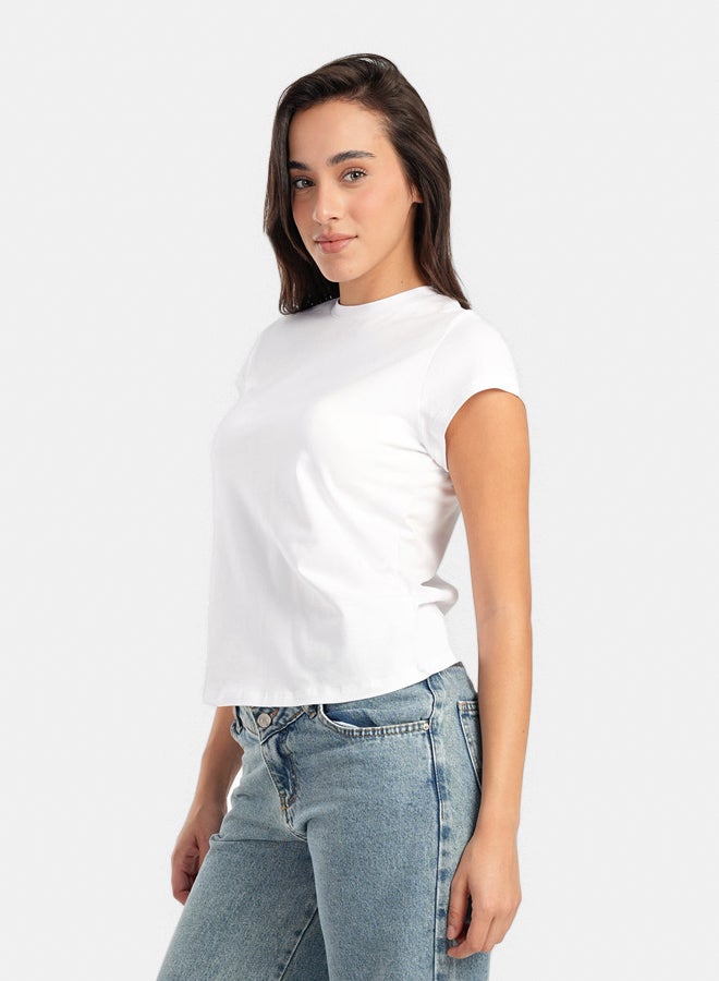 Carina Everyday Cotton Slip On T-Shirt - Image 3