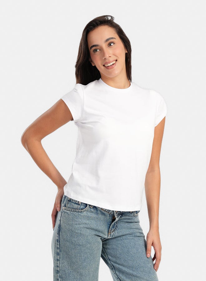 Carina Everyday Cotton Slip On T-Shirt - Image 2