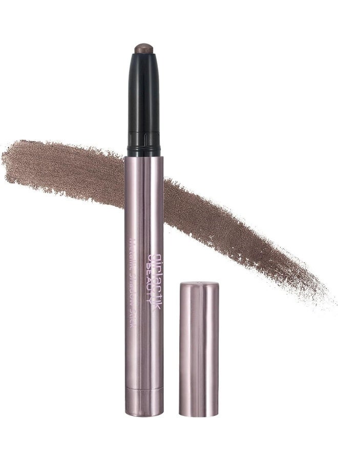 girlactik Metallic Brown Eyeshadow Pen - Image 1