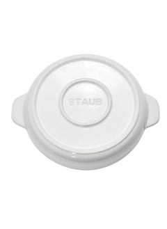 STAUB Staub Ceramics Covered Brie Baker, 8in, White  - Image 4