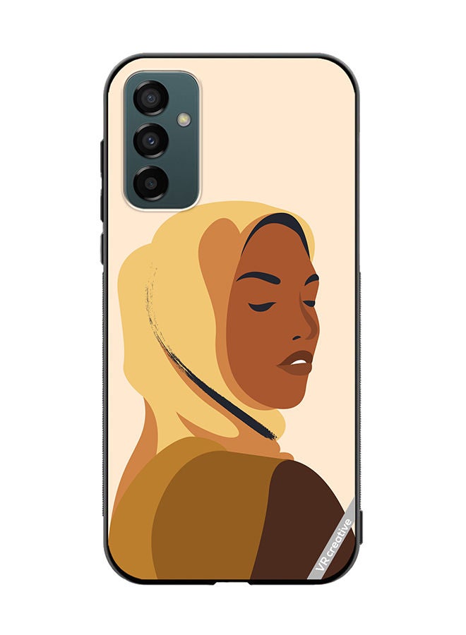 VR CREATIVE Protective Case Cover For Samsung Galaxy F23 Cartoon Woman Shape Design Multicolour - Image 1