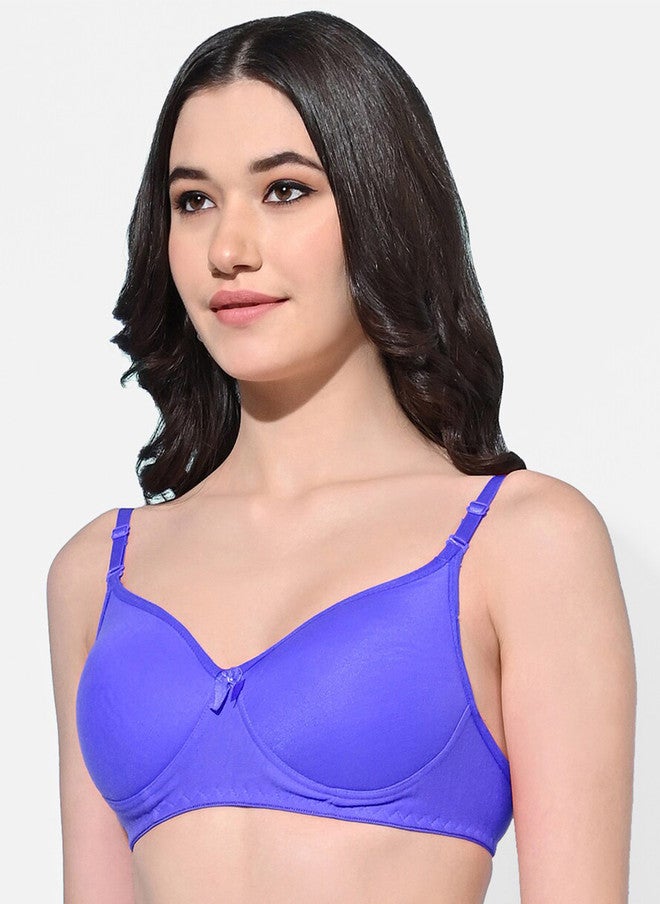 FIMS Pack Of 4 Full Coverage Lightly Padded Everyday Bras With All Day Comfort - Image 5