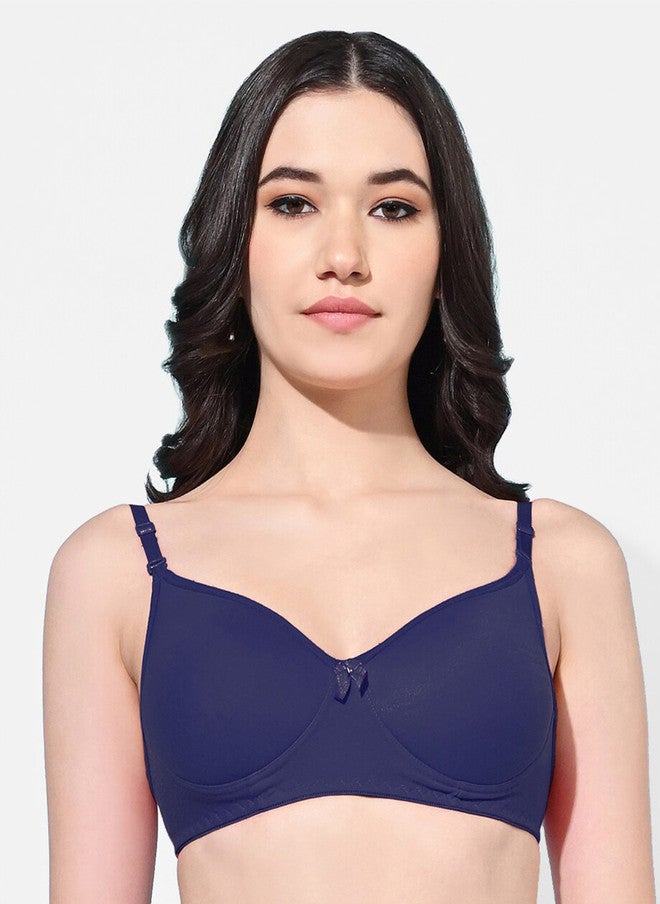 FIMS Pack Of 4 Full Coverage Lightly Padded Everyday Bras With All Day Comfort - Image 2