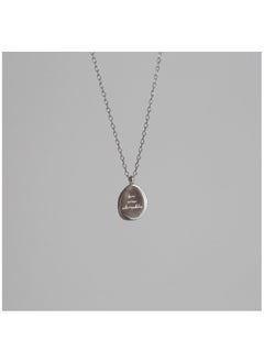 Simple And Niche Design Round Medal Necklace