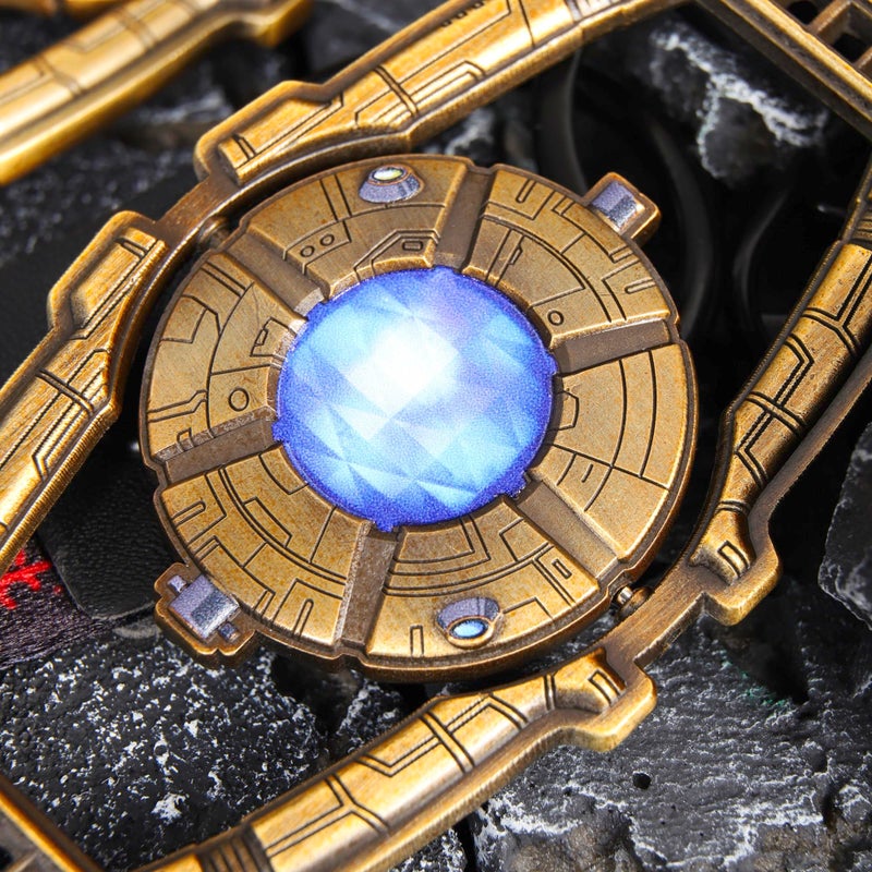YOLOPARK Transformers Leadership Module Metal Keychain - 3x1.65 Inch Design Authentic Collectible for Fans - Image 2