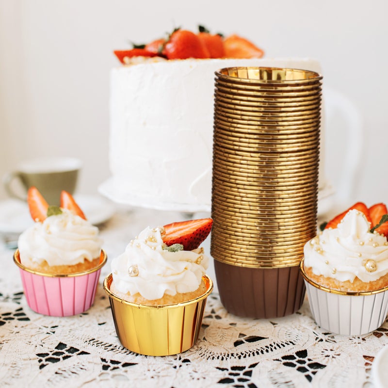 300Pcs Cupcake Baking Liners Muffin Liners Cupcake Holders Grease Proof Muffin Cups - Image 4