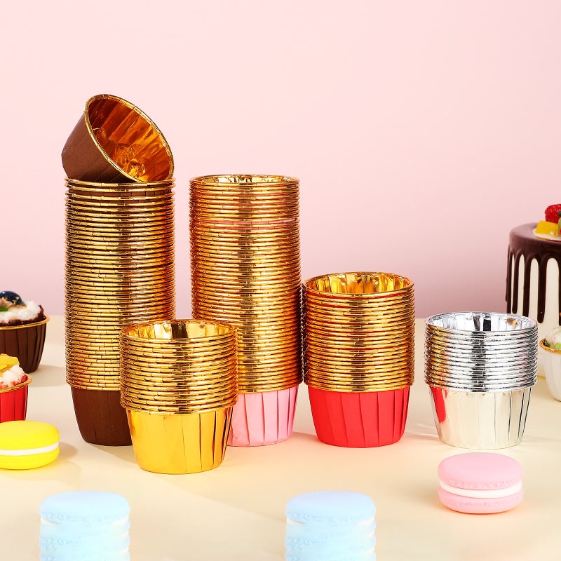 300Pcs Cupcake Baking Liners Muffin Liners Cupcake Holders Grease Proof Muffin Cups - Image 2