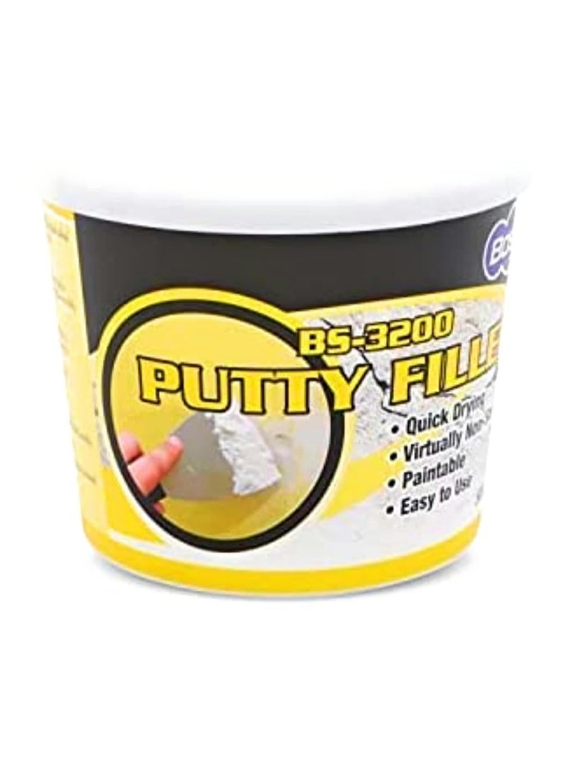 Bossil All-Purpose Putty, Putty Filler, Spackling for Drywall, Quick Drying, Designed for Interior and Exterior Home Use, Paintable, Permanent, Non-Shrinking, 500g & 2" Wall Scrapper - Image 2