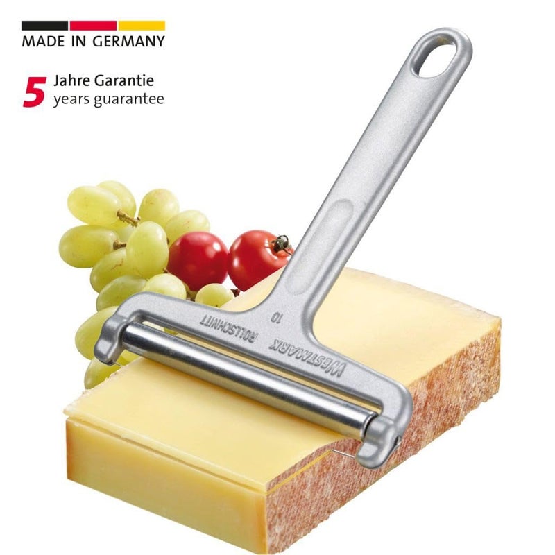 Westmark Wire Cheese Slicer â€“ Stainless Steel Cheese Cutter with Adjustable Angle-Controlled Thickness, German Multipurpose Cheese Slicer for Gouda, Emmental, Edam - Image 4