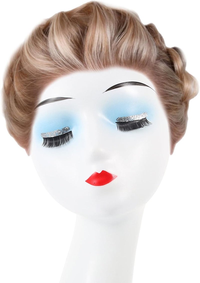 Wig Display Mannequin Head Stand 40Cm Plastic Model for Hair Salon Hat and Scarf Display Hairdressing Training Accessory - Image 5