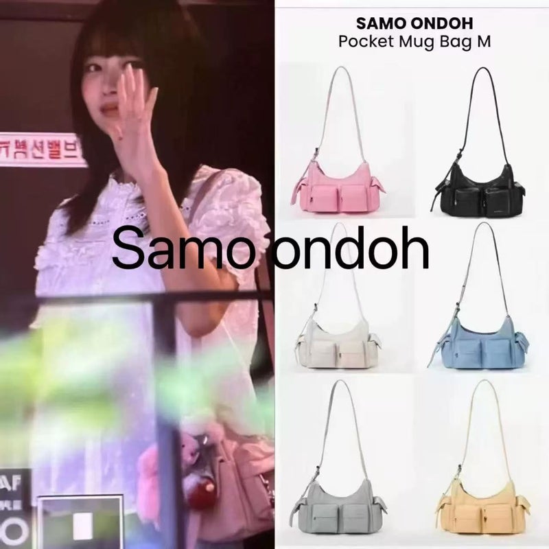 Samo Ondoh Korean Style Women's Tote Bag with Multiple Pockets - Image 1