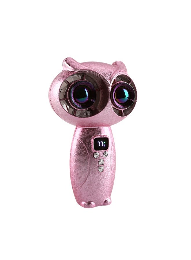 Nariele New Owl Dual Turbo Infinite Speed Regulation LED Intelligent Digital Display Fan