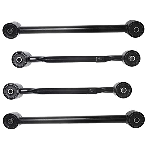 AUQDD 4Pcs Suspension Kits AUQDD K660156 x2 K660157 x2 Rear Control Arm (Trailing Arm) Fit For 04-07 Bu-ick Rainier /02-08 Chevy Trailblazer/GMC Envoy /02-04 Olds Bravada /05-08 Saab 9-7X - Image 1