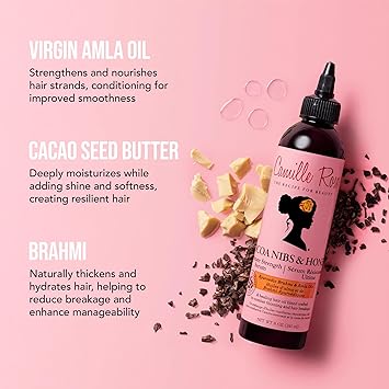 Camille Rose Naturals Cocoa Nibs Honey Ultimate Growth Serum 240ml - Image 2