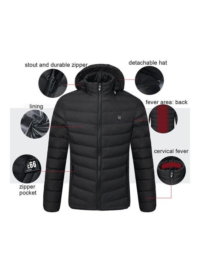 بي إيان الهودي المدفئة,التدفئة السترة المدفئة,التدفئة المعطف المدفئة,الكهربائية المدفئة سويتشرت للرجال والنساء جنس واحد - Image 3