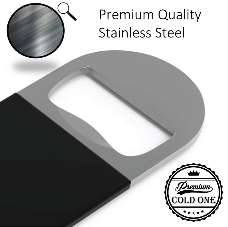 Axim USA Bartender Bottle Openers, Beer Bottle Openers, Speed Openers 3 Pack by Premium Cold One. Professional Grade: Rubber Coated, Stainless Steel. Large, 7 inch - Image 2